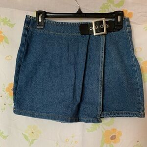 BDG Denim Wrap Skort